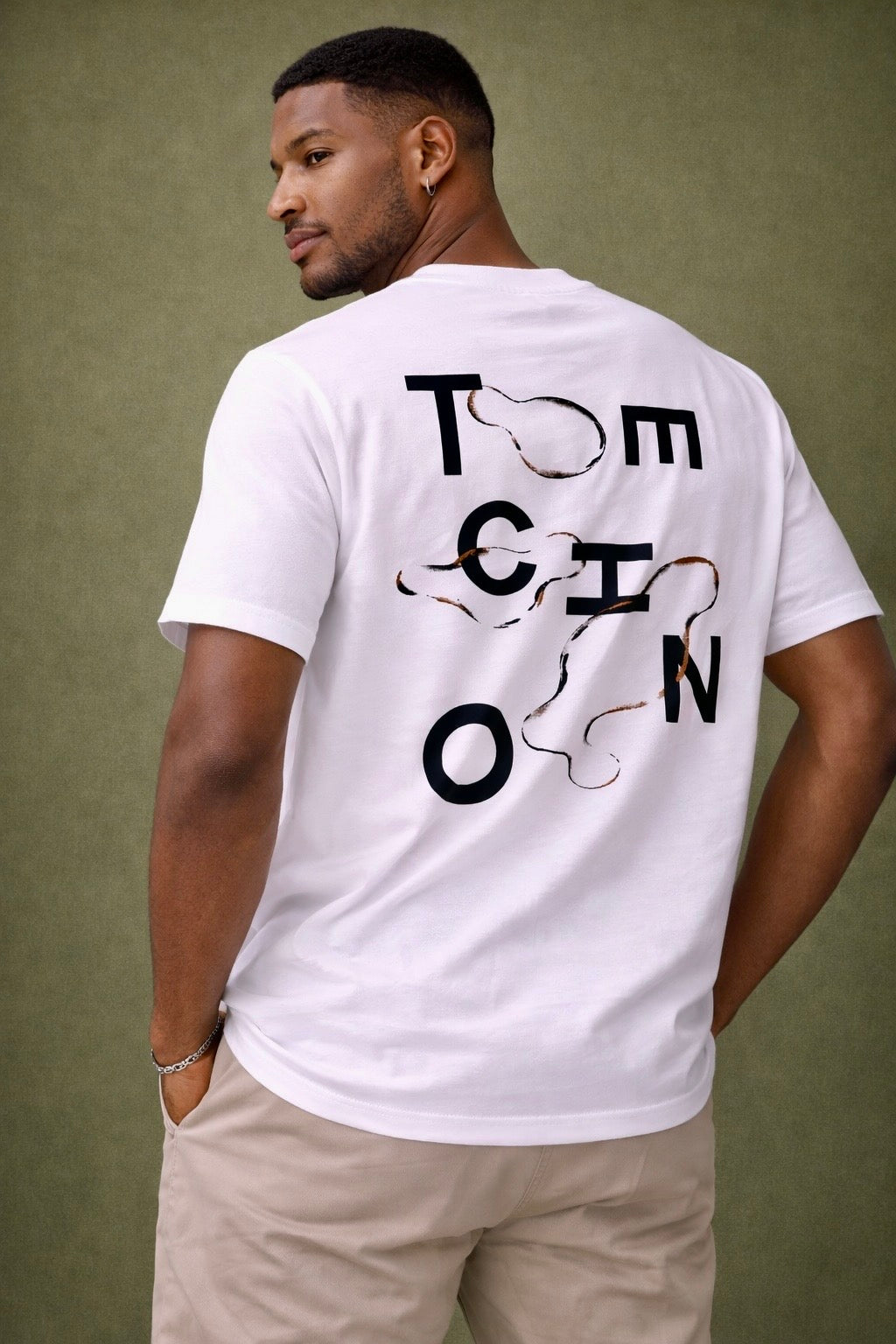 Techno Unisex T-Shirt | Premium Cotton Blend Oversized Streetwear