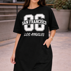 San Francisco T-Shirt Dress