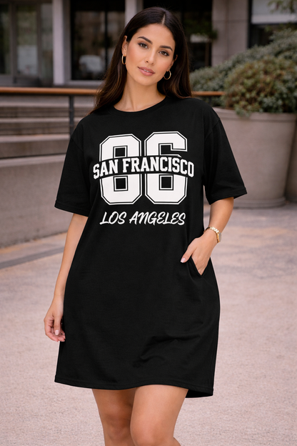 San Francisco T-Shirt Dress