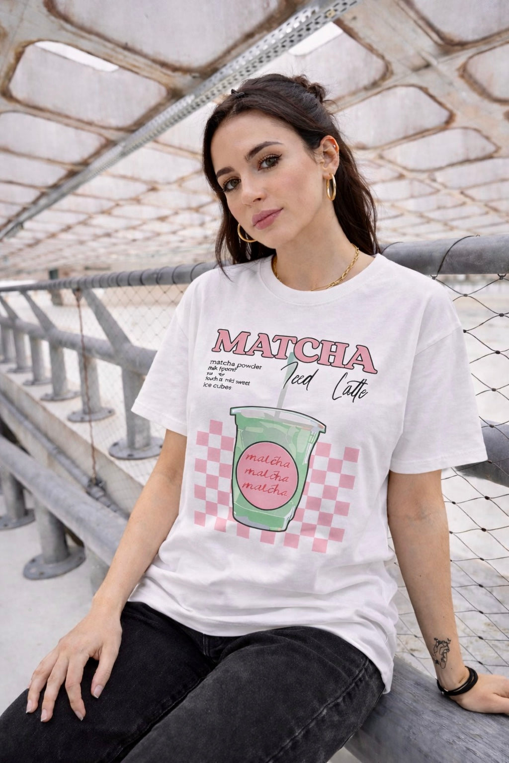 Matcha Stretch Fit Women’s T-Shirt
