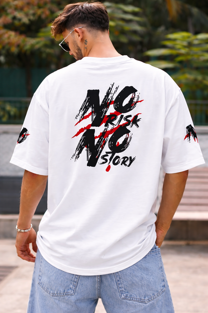 MasterT No Limits Graphic Oversized T-Shirt