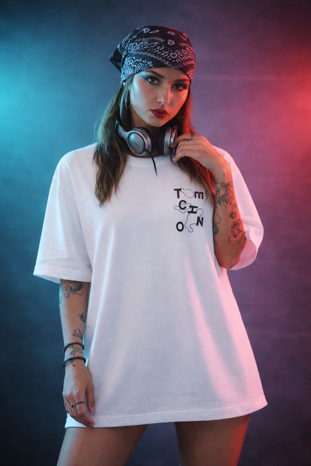 Techno Unisex T-Shirt | Premium Cotton Blend Oversized Streetwear